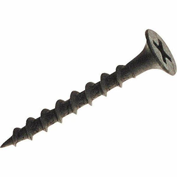 Tinkertools 2 in. Black Coarse Thread Drywall Screw with Bugle Head, 3500PK TI2595835